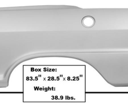 Dynacorn Full Quarter Panel LH 62-65 Weld-Thru Primer 1621BWT