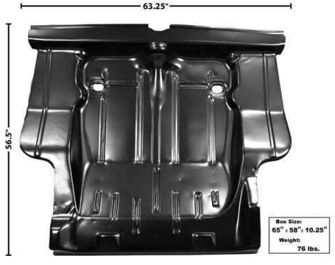 Dynacorn 68-70 Complete Trunk Floor w/Brace 1633N