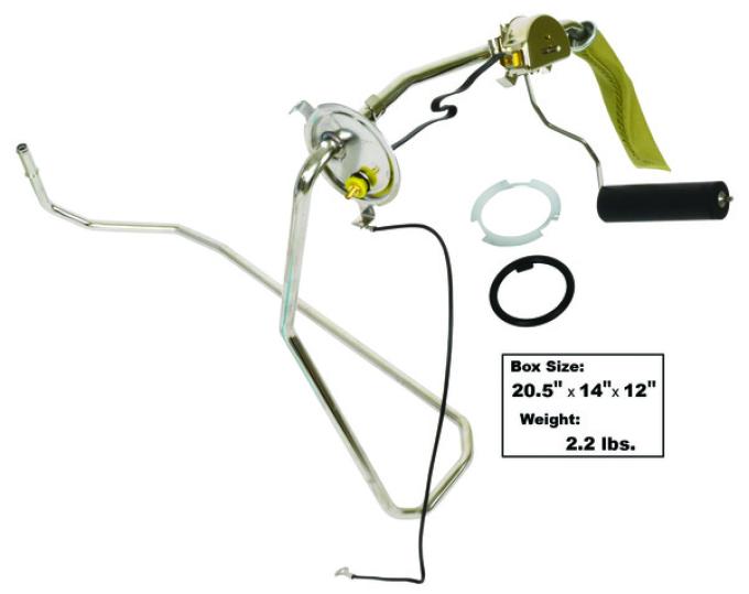 Dynacorn 76-81 3 / 8" Fuel Sending Unit Stainless 76-79 Nova T18D