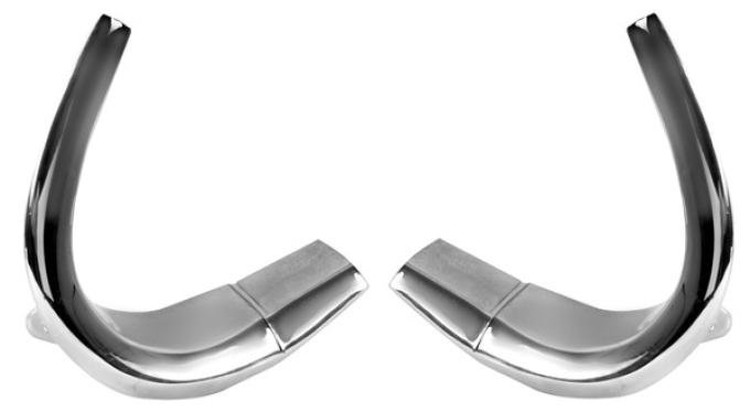 Dynacorn 66-67 Quarter Window Mouldings Pr M1685