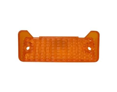 AMD Parking Lamp Lenses, Amber, Pair, 68-69 Chevy II Nova T-A3055