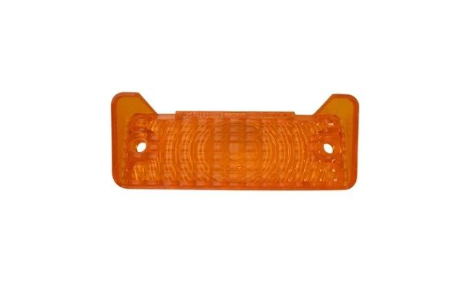 AMD Parking Lamp Lenses, Amber, Pair, 68-69 Chevy II Nova T-A3055
