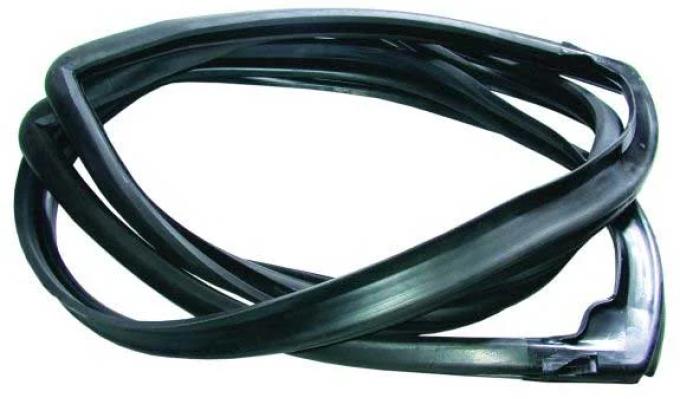 AMD Windshield Gasket Seal w/ Trim Groove, 62-67 Chevy II Nova Post G-WCRD621