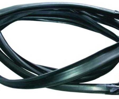 AMD Windshield Gasket Seal w/ Trim Groove, 62-67 Chevy II Nova Post G-WCRD621