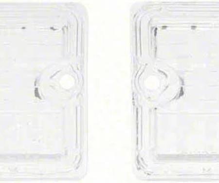 AMD Back-up Lamp Lens, LH/RH Pair, 68-69 Chevy II Nova K-K1044