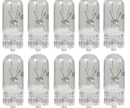 Redline Restomotive® GM Vehicle Printed Circuit Dash Light Bulb, #194, Pack of 10
