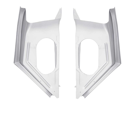 Redline Restomotive® 1966-1967 Chevrolet Chevy II Left and Right Hand Cowl Shoulder Panel