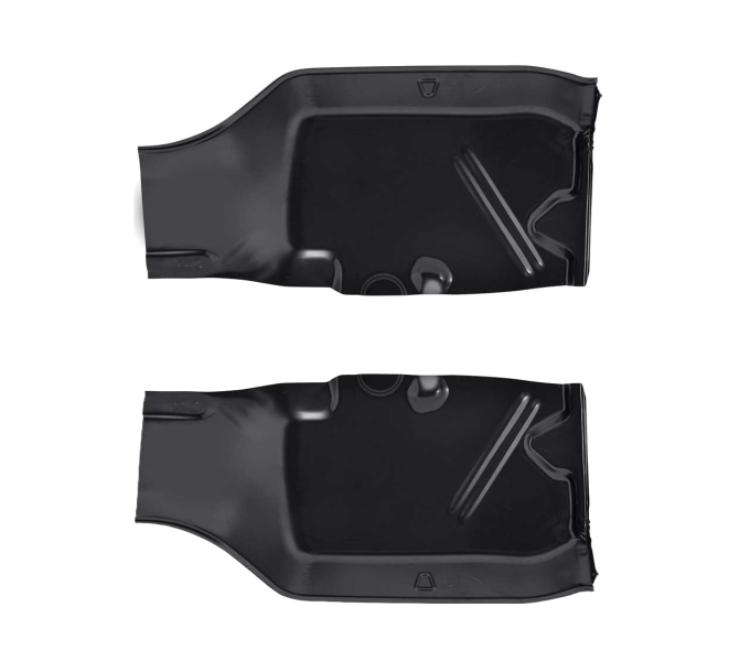 Lloyd Mats Black Carpet Floor Mats For 1962-1967 Chevy II - 4pc Set With Embroidered Shield Logo