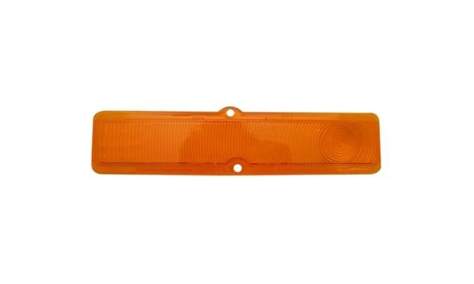 AMD Parking Lamp Lenses, Amber, Pair, 63-64 Chevy II Nova T-A3044