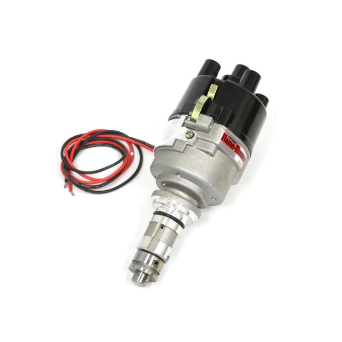 Pertronix Stock Look 45D4 Distributor for British 4 Cylinder Engines (Ignitor) with Mechanical Advance, Top Exit / 12V Negative D176628
