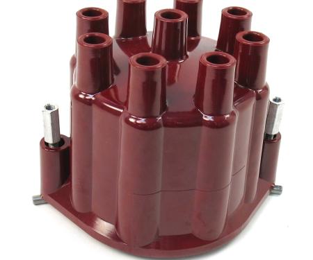 Pertronix Replacement Distributor Cap for 8 Cylinder Marine Billet Distributors, Red / Female (Service Part Only) D651701