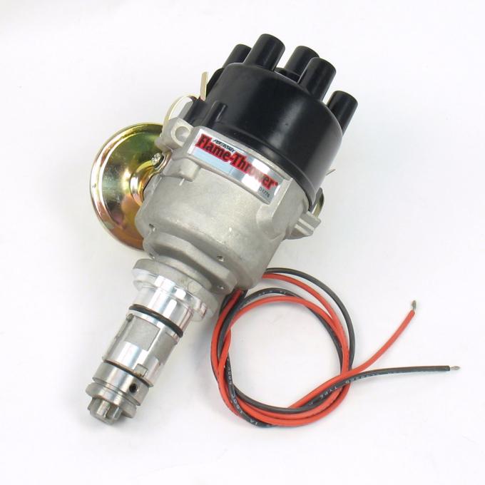 Pertronix Stock Look Distributor for British 6 Cylinder Engines, Ignitor II, Vacuum / Mechanical Advance / 12V Negative Ground D171618