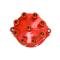 Pertronix Billet Distributor for Chevy Small Block/Big Block Engines (Ignitor II) with Vacuum/Mechanical Advance, Red / Female D100701