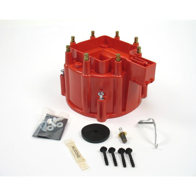 Pertronix Replacement Distributor Cap for HEI Distributors, Red (Service Part Only) D4051