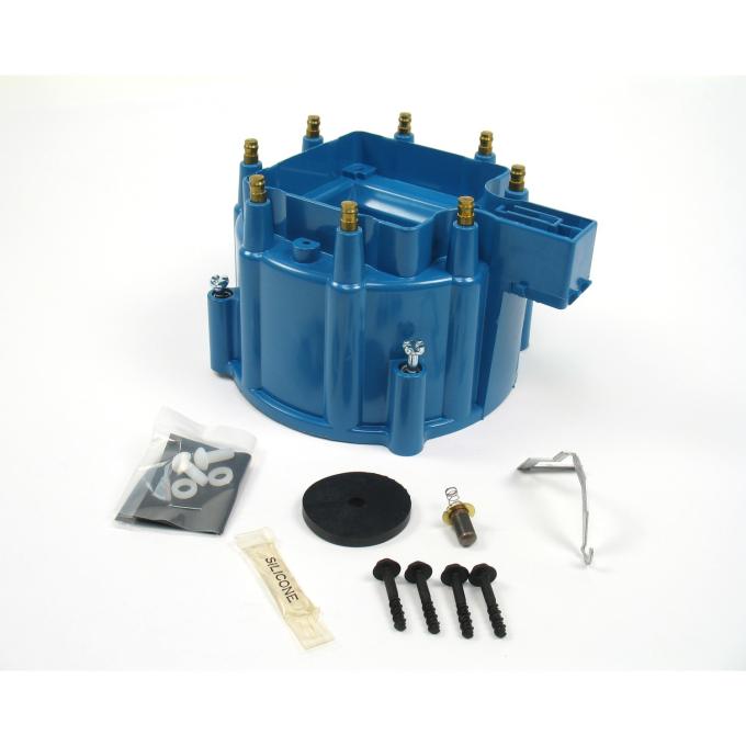 Pertronix Replacement Distributor Cap for HEI Distributors, Blue (Service Part Only) D4052