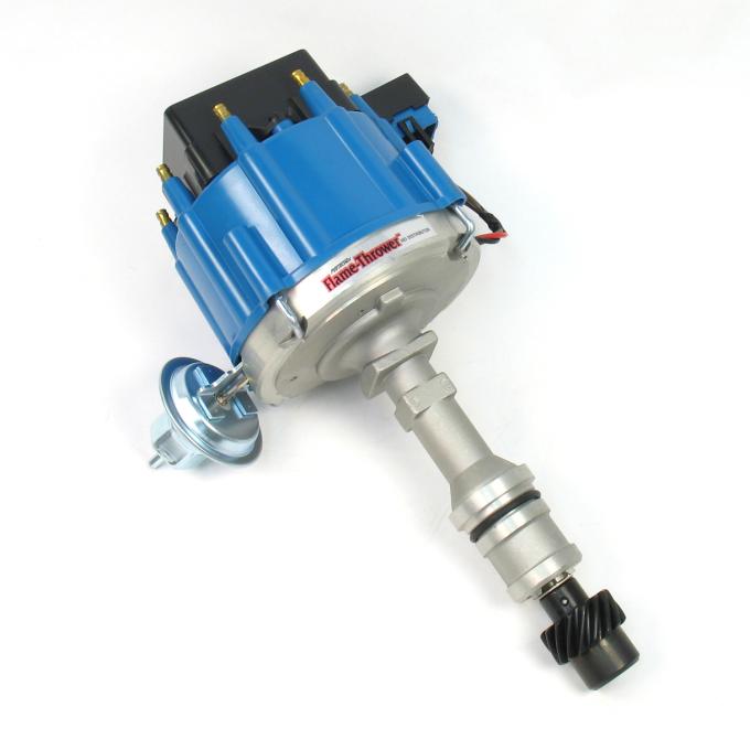 Pertronix Street Strip HEI Distributor for Oldsmobile 260-455 Engines, HEI III Module with Multi Spark & Adjustable Digital Rev Limiter / Blue Cap D71102