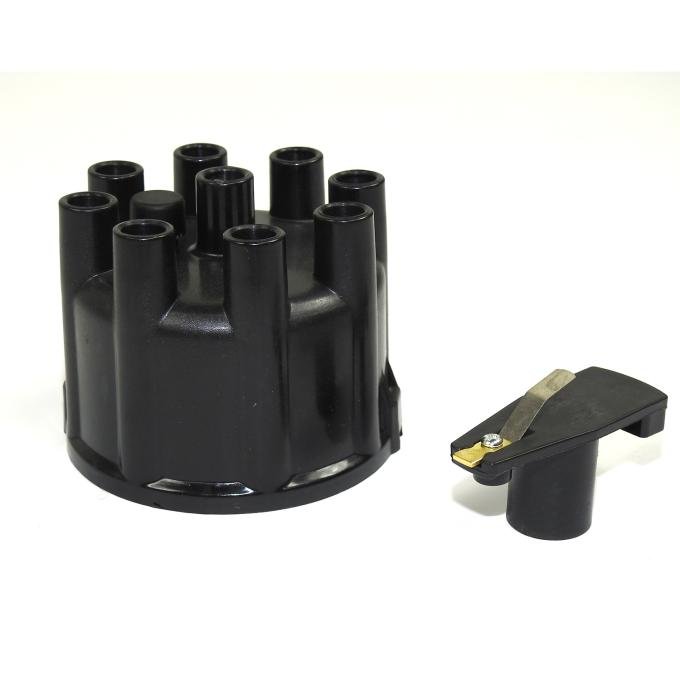Pertronix Cap & Rotor Chrysler cast, black D600704