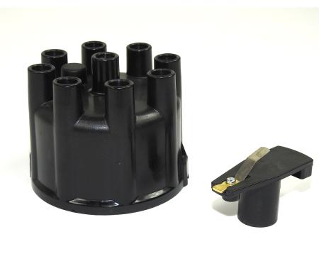 Pertronix Cap & Rotor Chrysler cast, black D600704