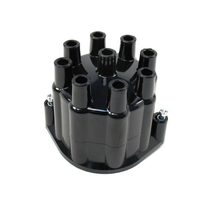 Pertronix Replacement Distributor Cap for 8 Cylinder Automotive Billet Distributors, Black / Female (Service Part Only) D650700
