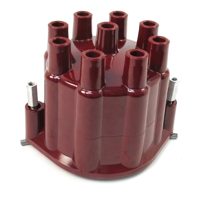 Pertronix Replacement Distributor Cap for 8 Cylinder Marine Billet Distributors, Red / Female (Service Part Only) D651701