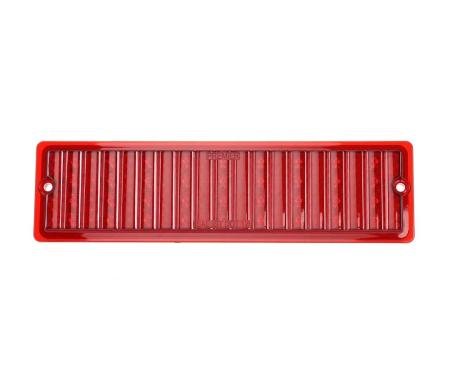 AMD Tail Light Lens, Red, 36 Red LED, 68-69 Chevy II Nova X951-3068-D