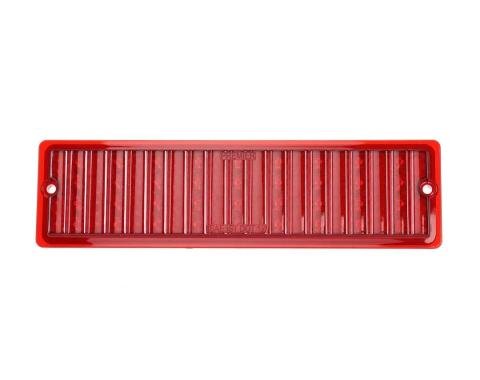 AMD Tail Light Lens, Red, 36 Red LED, 68-69 Chevy II Nova X951-3068-D