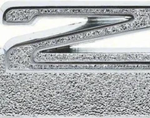 AMD Fender & Hood Emblem, "427" with Bar (stud mounted), 69 Nova Camaro Yenko K-K678