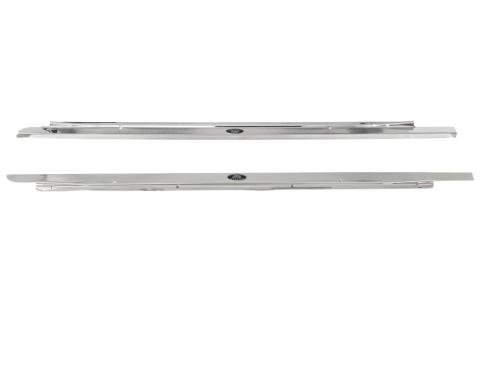 AMD Door Sill Plates, Pair, 62-67 Chevy II Nova Convertible T-3001