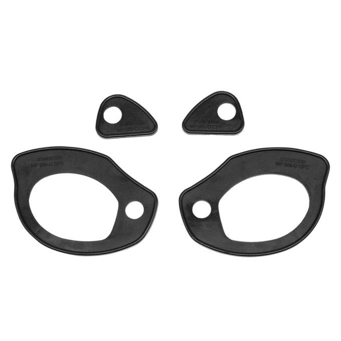 Metro Moulded Parts 1960-1972 Buick / Oldsmobile / Pontiac / Chevrolet Door Handle Pads. 2-5/8" Long & 1-1/8" Long. Set r&l MP 989-D