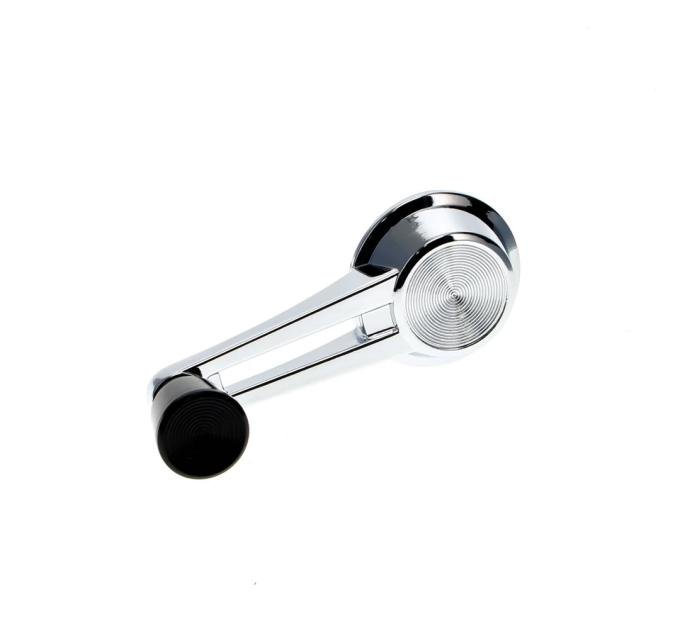 AMD Chrome Window Crank Handle with Black Knob, 62-64 Chevy II Nova, 64 Malibu El Camino X546-3062-2