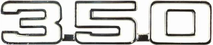 AMD Fender Emblem, 350, LH or RH, 70-74 Nova K-3970546