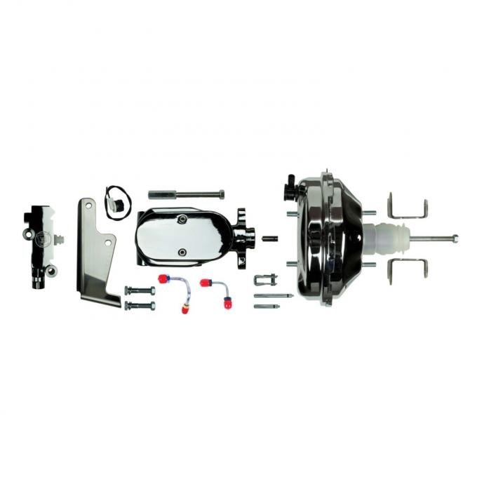 Right Stuff Upper Assembly with Chrome Booster, 1" Bore, Valve, Lines and Brackets J91215672