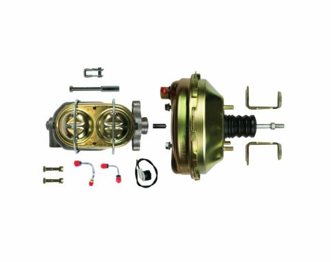 Right Stuff Upper Assembly with Gold Booster, 1.125" Bore and Brackets G912109