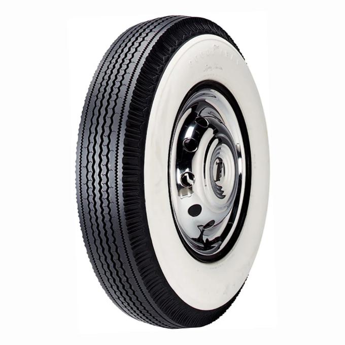Goodyear Super Cushion Deluxe 2.75 inch Whitewall Tire 710-15 098302