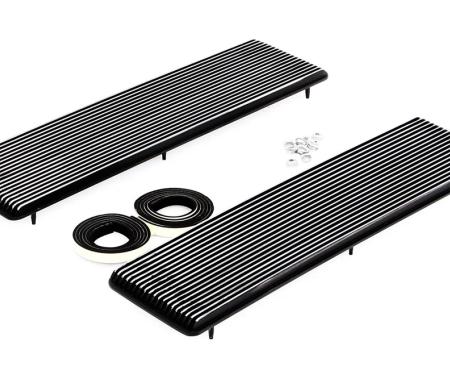 AMD Hood Scoop Inserts, Ribbed Style, Pair, 68-72 Nova SS; 67-68 Camaro SS X320-3567-P