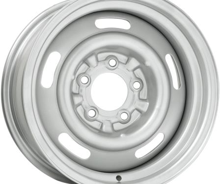 Wheel Vintiques 14x6 Camaro Style Rallye Silver 5x4.75" bolt 3.75" backspace 34-4634334