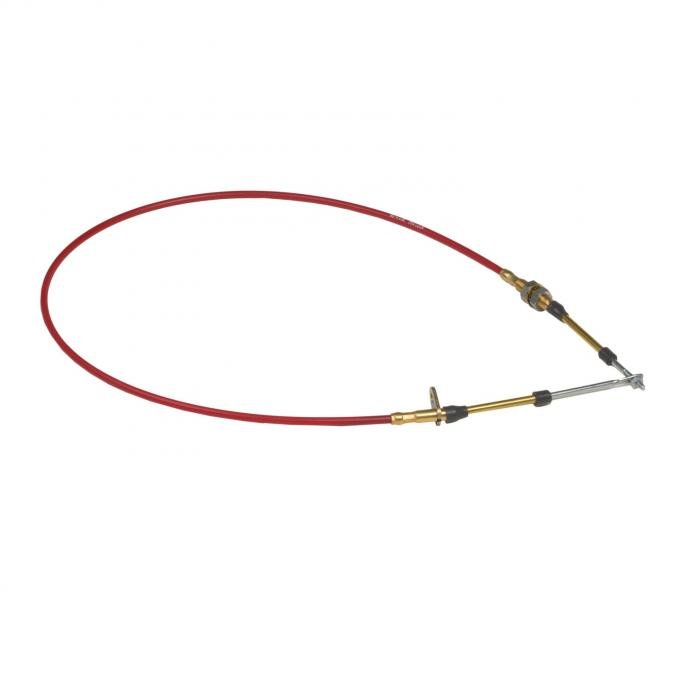 B&M Performance Shifter Cable, 5-Foot Length, Red 80605