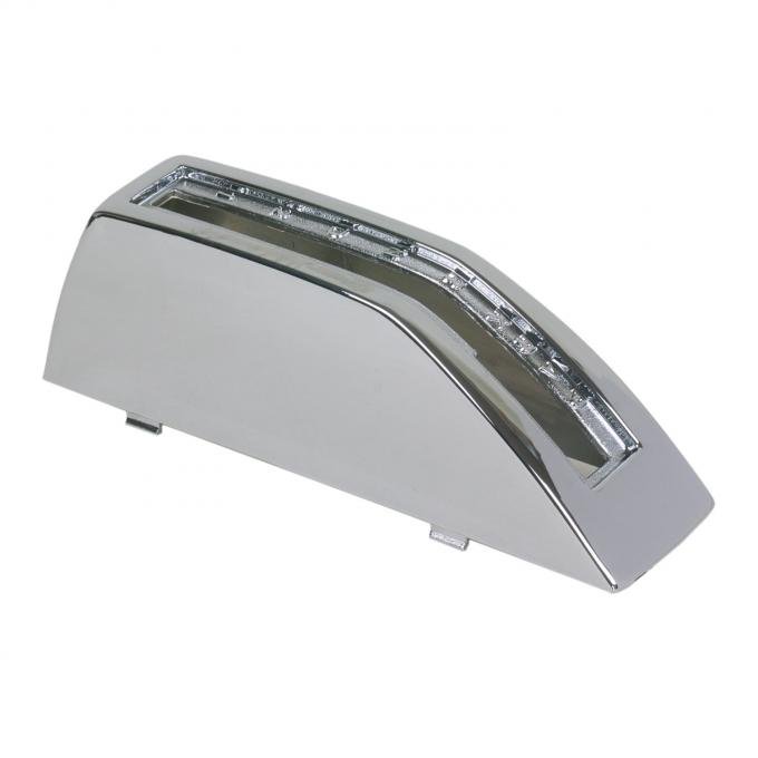 B&M Chrome Top Cover for Z-Gate Shifter 80645