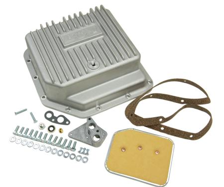 B&M Hi-Tek Deep Transmission Pan, Aluminum 30280