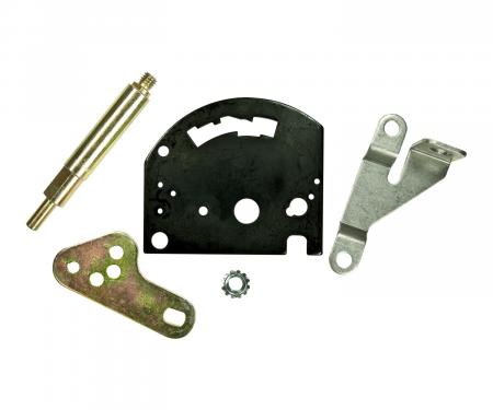 B&M Gate Plate, Shift Lever & Cable Bracket for Powerglide Transmissions 80713