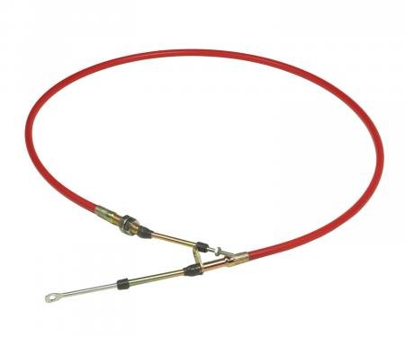 B&M Super Duty Race Shifter Cable, 5-Foot Length, Red 80833