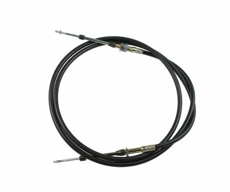 B&M Super Duty Shifter Cable, 8-Foot Length , Black 81834