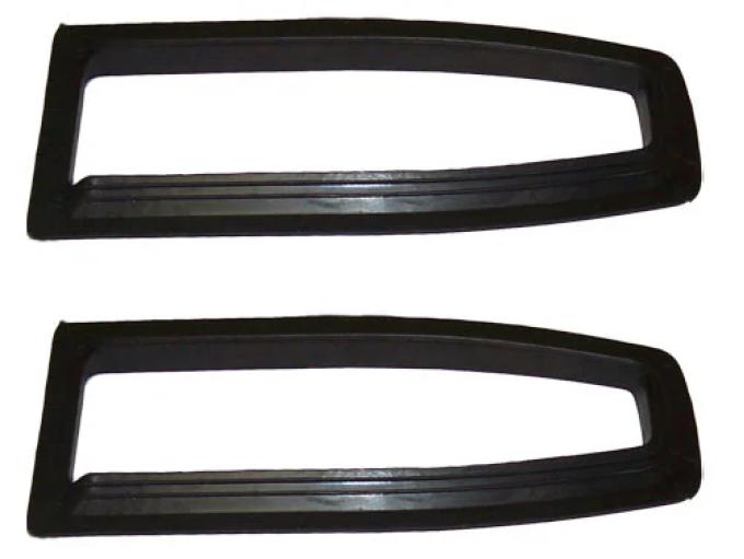 AMD Taillight Bezel Seals, Pair, 66-67 Chevy II Nova J-4156