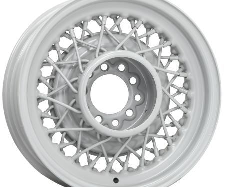 Roadster Wire Wheels 16x6 Street Rod Wire Primer 5x5.5" bp 3.00" bs 72-660503