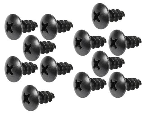 Redline Restomotive® 1962-1976 GM Car 12 Piece Rocker Panel Molding Retainer Screw Set