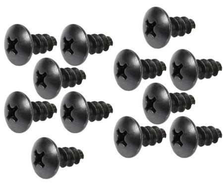 Redline Restomotive® 1962-1976 GM Car 12 Piece Rocker Panel Molding Retainer Screw Set