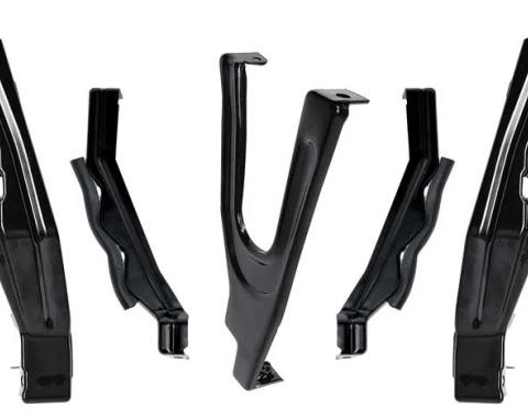 AMD Grille Bracket Kit, 5 pcs, 64 Chevy II Nova X152-3064-S
