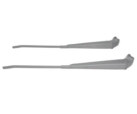 AMD Wiper Arms, Silver Pair, Convertible, 62-67 Chevy II Nova Coupe 67-69 Camaro Firebird X382-3567-2VP