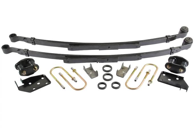 Classic Performance Narrowed Stock Height Leaf Spring Kit 1968-69 Camaro, 1968-74 Nova, 1.5" Drop Height 6874NRLK-D