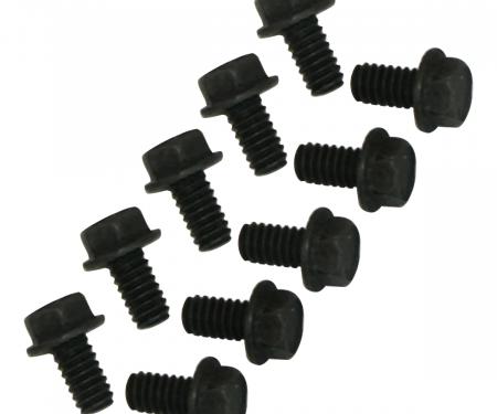 Redline Restomotive® 1966-1972 GM Car 10 Piece Super Sport Wheel Center Cap Retainer Bolt Set